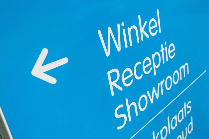 Onze showroom