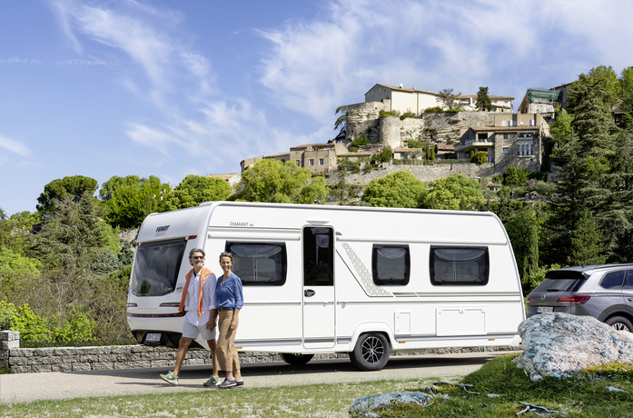 Fendt Diamant caravan bij Caravancentrum Waterland