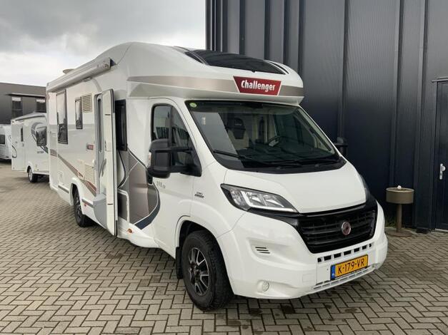 Challenger Mageo 398 EB airco schotel en luifel!